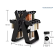 Set 18 recipiente condimente cu suport rotativ 34x23 cm