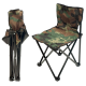Set 1 Masa cu 2 Scaune Pentru Camping Pliabile Model Army Geanta Inclusa