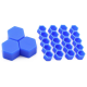 Set 20 capace prezoane 17" ALBASTRE din Silicon pentru jante