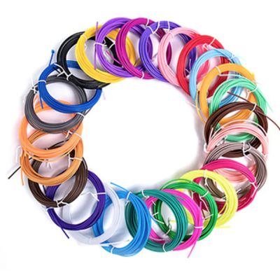 Set 20 Filamente pentru Creion 3D 1.75 mm 5 m/buc Multicolore