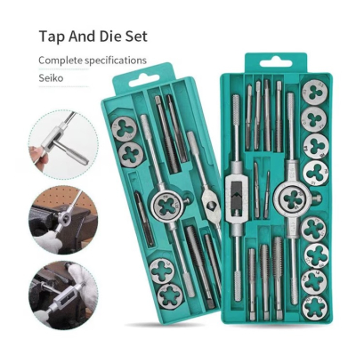 Set 20 piese filiere si tarozi trusa plastic