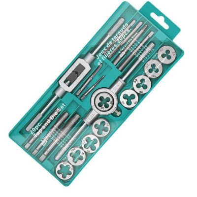 Set 20 piese filiere si tarozi trusa plastic