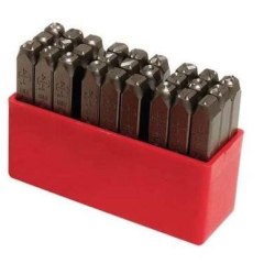 Set 27 poansoane litere 10 mm