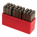 Set 27 poansoane litere 6 mm