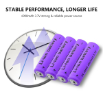 Set 2 Acumulatori MOV  Li-Ion ART 18650 4800 mAh 3.7V cu varf