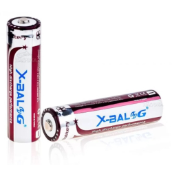 Set 2 Acumulatori X-Balong Li-Ion Tip 18650, 8800 mAh, 3.7V, terminal cu varf