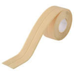 Set 2 Banzi late adezive etansare pentru baie din plastic BEJ (CREAM) 3 M