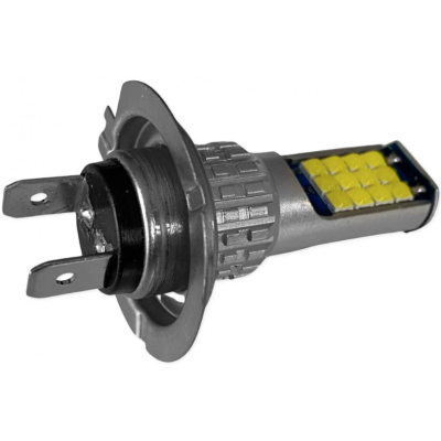 Set 2 Bec Led H7 3030 Smd 90W 9600lm/set cu 2 moduri de lumina (rece si calda) 30 LED