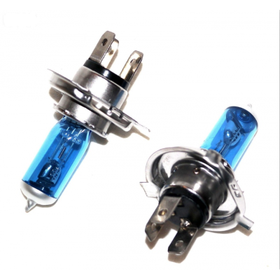 Set 2 becuri  AUTO H4  HODKOBO 5000K