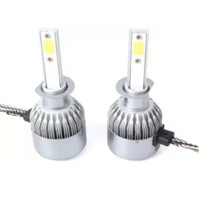 Set 2 becuri auto C6 H3 6000K 36W/bec 8000lm 60LED