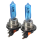 Set 2 becuri auto cu halogen H15 12V putere 15/55W Super White