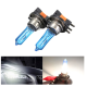 Set 2 becuri auto cu halogen H15 12V putere 15/55W Super White