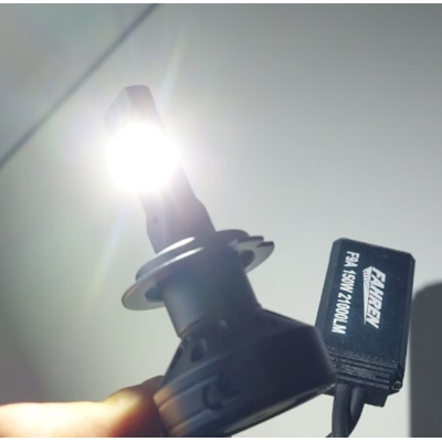 Set 2 becuri auto F9A LED H7 Canbus 150W 6000K 11000Lm 12V fara eroare