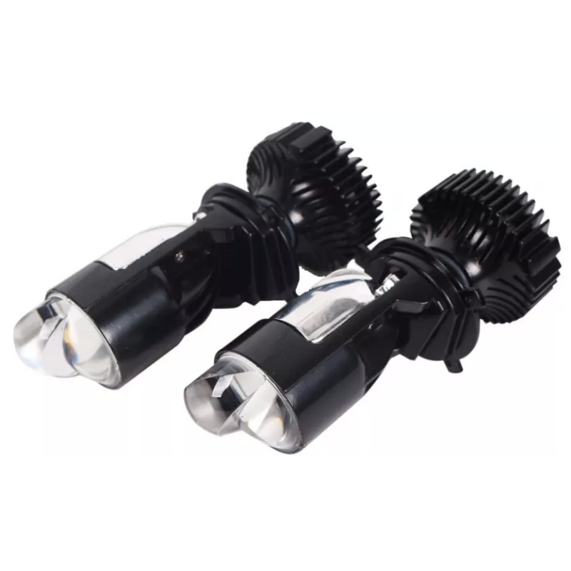 Set 2 Becuri Auto H4 A7 Canbus 2 Faze 30000lm/Set temperatura 6000K