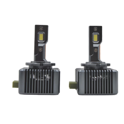 Set 2 Becuri auto LED D1S, 6500k, 110W/set, canbus Carcasa NEAGRA