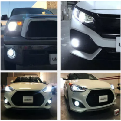 Set 2 Becuri auto LED H11/H8 12LED putere 60W temperatura 6000K