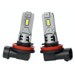 Set 2 becuri auto LED H11 K7 model 3570 de 100W 10000 lumeni 6000k