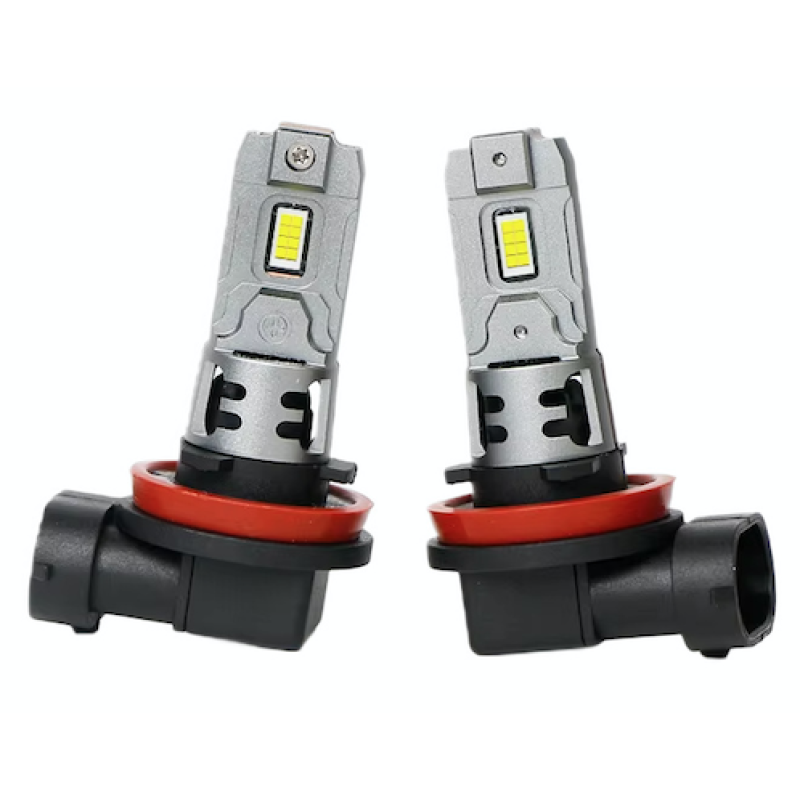 Set 2 becuri auto LED H11 K7 model 3570 de 100W 10000 lumeni 6000k