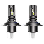 Set 2 becuri auto LED H4 K7 model 3570 de 100W 10000 lumeni 6000k