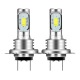 Set 2 becuri auto LED H7 3570 7000LM 2SMD temperatura culoare 6000K putere 80W