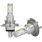 Set 2 becuri auto LED H7 3570 7000LM 2SMD temperatura culoare 6000K putere 80W