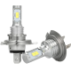 Set 2 becuri auto LED H7 3570 7000LM 2SMD temperatura culoare 6000K putere 80W