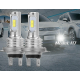 Set 2 becuri auto LED H7 3570 7000LM 2SMD temperatura culoare 6000K putere 80W