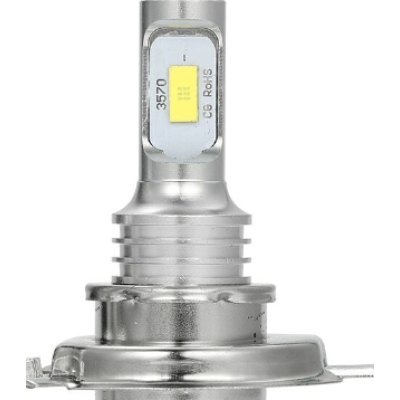 Set 2 becuri auto LED H7 3570 7000LM 2SMD temperatura culoare 6000K putere 80W