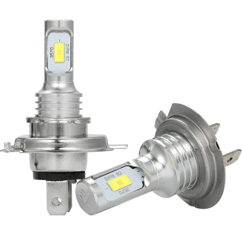 Set 2 becuri auto LED H7 3570 7000LM 2SMD temperatura culoare 6000K putere 80W ZD