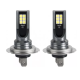 UB Set 2 Becuri auto LED H7 cu 12 LED SMD 12/24V putere 120W/set 6600lm