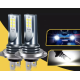 UB Set 2 Becuri auto LED H7 cu 12 LED SMD 12/24V putere 120W/set 6600lm