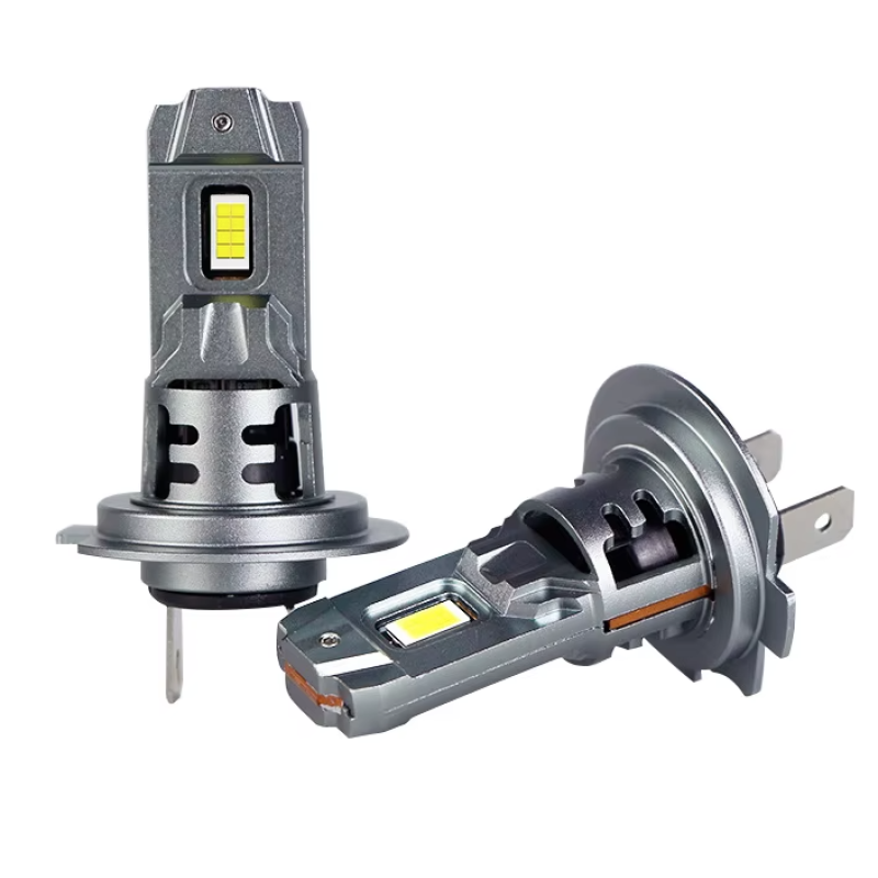 Set 2 becuri auto LED H7 K7 model 3570 de 100W 10000 lumeni 6000k