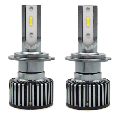 Set 2 Becuri Auto Led H7 R9 putere 80W 6000 lumeni temperatura 6000K