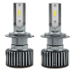 Set 2 Becuri Auto Led H7 R9 putere 80W 6000 lumeni temperatura 6000K