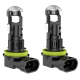 Set 2 becuri auto LED H8/H9 /H11 K88 lupa 280W/set 12V 28000lm