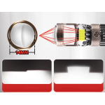 Set 2 becuri auto LED H8/H9 /H11 K88 lupa 280W/set 12V 28000lm