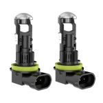 Set 2 Becuri auto LED K88 H11 canbus 280W/set cu lupa 28000lm