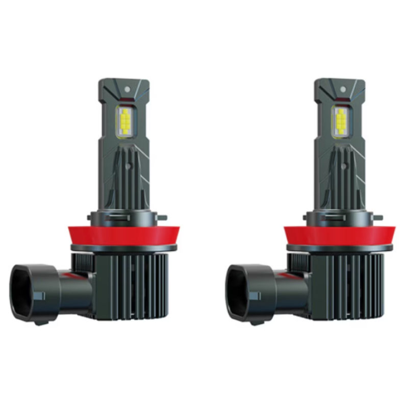 Set 2 becuri auto LED mini H11 K13 model 3570 de 150W 19000 lumeni 6000k