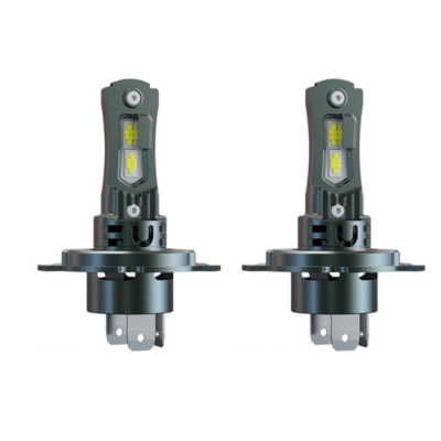 Set 2 becuri auto LED mini H4 K13 model 3570 de 150W 19000 lumeni 6000k