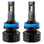 Set 2 becuri auto led N60 H11 lumina alb 6000K canbus 26000 LM 250W