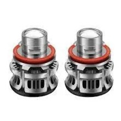 Set 2 becuri auto V6 H11, 100W, 6000K, 5200 lumeni, 0700