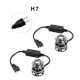 Set 2 becuri auto V6 H7 putere 96W per set 10400 lumeni