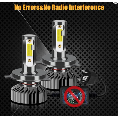 Set 2 Becuri cu Led H7 Auto F2 putere 100W temperatura 6000K 10000 Lumeni