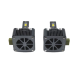 Set 2 Becuri D3s Auto LED 6500k 110W/Set Canbus Carcasa Neagra