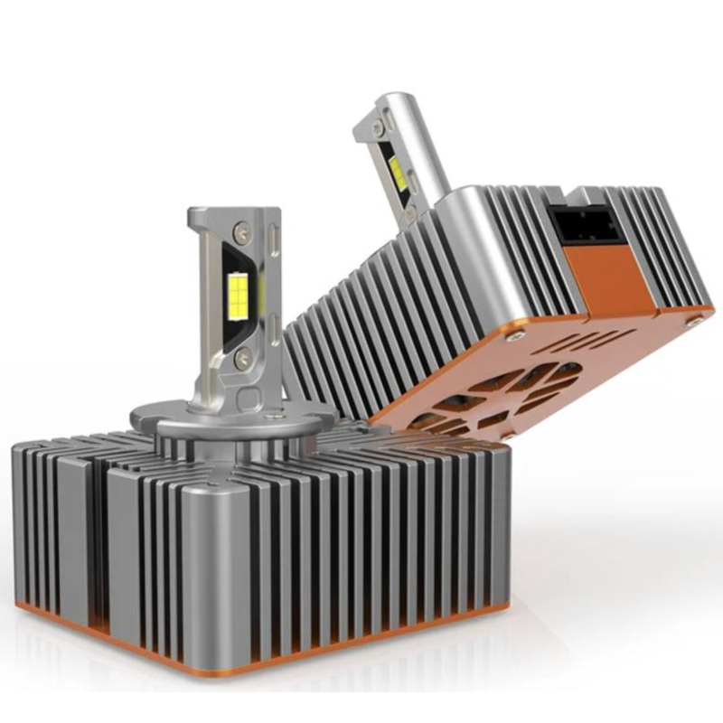 Set 2 becuri D5S led far auto xenon led 21000lm ORANGE