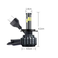 Set 2 Becuri H7 Led Auto X9 putere 60W temperatura 5500K 8000 lumeni/set