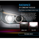 Set 2 becuri Led auto C6 H7 putere 36W 3800LM temperatura 6500K hassa