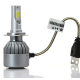 Set 2 becuri Led auto C6 H7 putere 36W 3800LM temperatura 6500K hassa