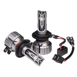 Set 2 Becuri LED auto E2 H1 100W 15000 lumeni