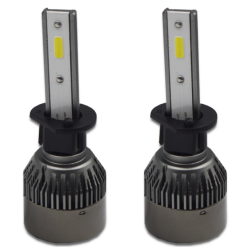 Set 2 becuri LED auto R6 H1 50W 6000k 